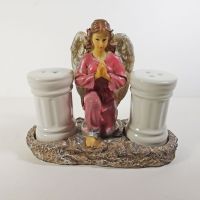 Angel in a Pink Dress Salt and Pepper Shakers Set - Click to enlarge