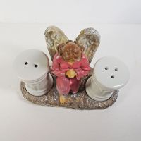 Angel in a Pink Dress Salt and Pepper Shakers Set - Click to enlarge