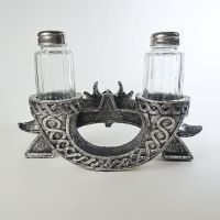 Dragon Figurine Salt and Pepper Shakers Set in Box - Click to enlarge