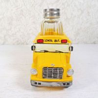 Yellow School Bus Novelty Salt and Pepper Shakers Set