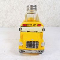 Yellow School Bus Novelty Salt and Pepper Shakers Set - Click to enlarge