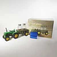 Tractor Trailer Salt and Pepper Shakers Set in Box - Click to enlarge