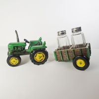 Tractor Trailer Salt and Pepper Shakers Set in Box - Click to enlarge
