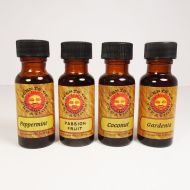 L11 Scented Fragrance Oils in 4 half oz Amber Bottles