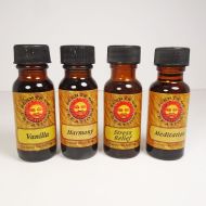 L14 Scented Fragrance Oils in 4 half oz Amber Bottles