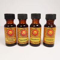 L3 Scented Fragrance Oils in 4 half oz Amber Bottles - Click to enlarge