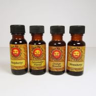 L5 Scented Fragrance Oils in 4 half oz Amber Bottles