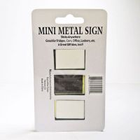 Nascar Speed Limit None Logo Mini Metal Magnet Sign - Click to enlarge