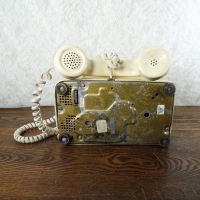 1978 Bell Western Electric Cream Rotary Desk Telephone: Bottom - Click to enlarge