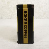 Bokar Vintage Coffee Can Metal Tin Coin Bank Left - Click to enlarge