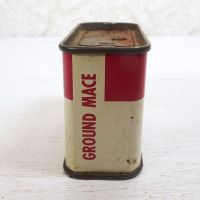 Vintage Kroger Ground Mace True Taste Spice Metal Tin Left - Click to enlarge