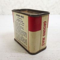 Vintage Kroger Ground Mace True Taste Spice Metal Tin Rightish - Click to enlarge