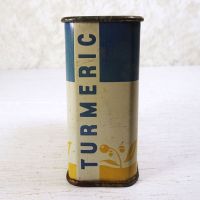 Vintage Kroger Ground Turmeric Metal Spice Tin Right - Click to enlarge