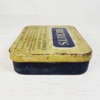 Sharp & Dohme Vintage Sucrets Antiseptic Throat Lozenges with Hinged Lid Left Side View - Click to enlarge