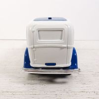 1985 Ertl True Value 1/25 scale diecast metal 1932 Ford delivery truck van bank with key in box: Back View - Click to enlarge